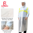 Hình Áo Mưa Dây Kéo Trong Màu Phản Quang 3