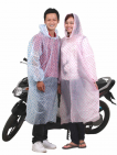 Áo mưa Trong Màu Đa Dụng Chấm Bi - Set 5 cái